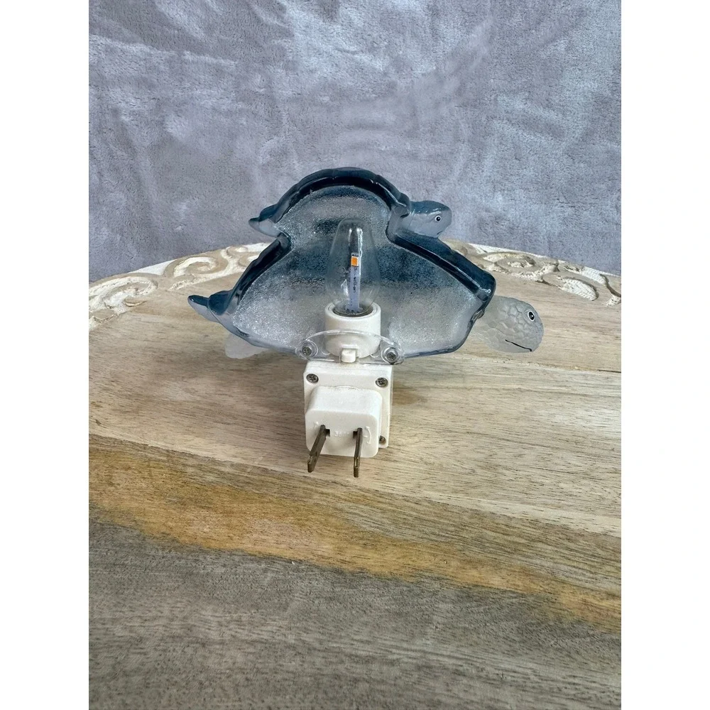 Ceramic Turtle Night Light Mother Baby UL Listed 2013‎